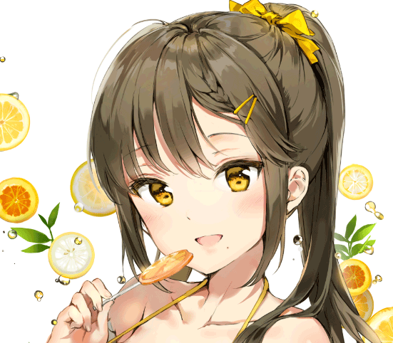 メガネ少女